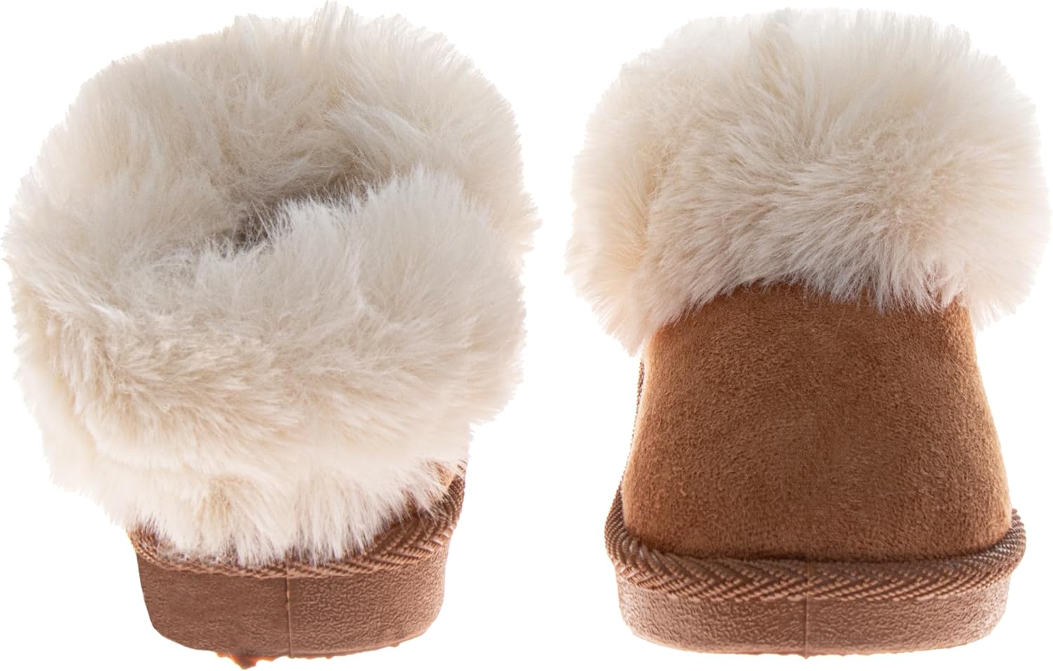 Avalanche Boys Girls Fuzzy Boots Baby Kids Snow Warm Cozy Winter Boots Size 3-4 Infant / 5-10 Toddler / 11-12 Little Kid - Image 3