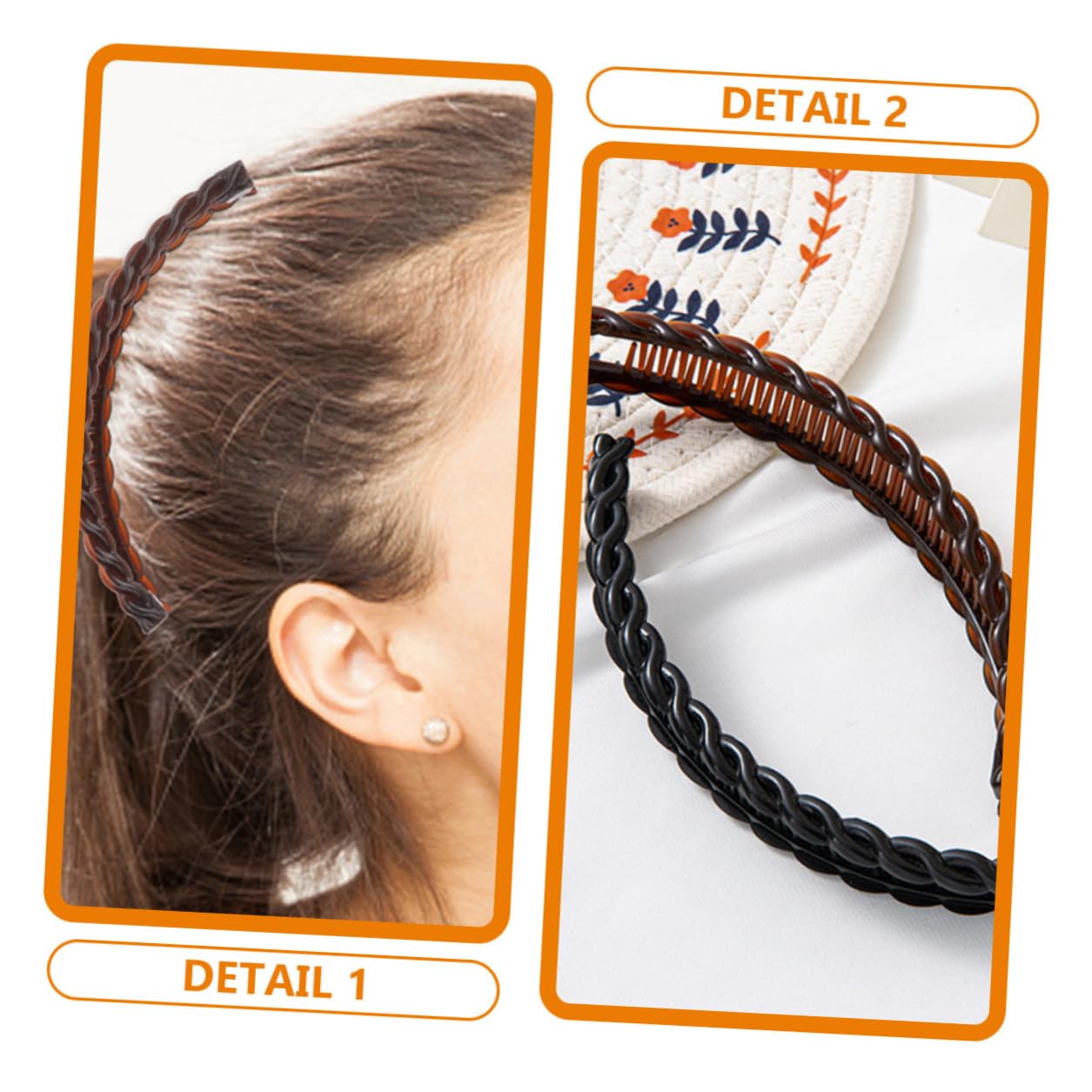 Alipis 12 Stück Teiliges Bananen haarspangen aus Robustem Kunststoff Vielseitige Haarkämme für Damen Vintage Haar accessoires in Weiß Schwarz und Kaffee Geeignet für Welliges und Dickes