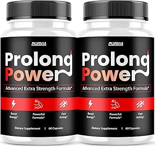 (2 Pack) Prolong Power Pills - Official Formula - Prolong Power Capsules Advanced Strength Formula Overall Wellness Prolong Powder Pills Supplement, Maximum Wellness ProlongPower (120 Capsules)