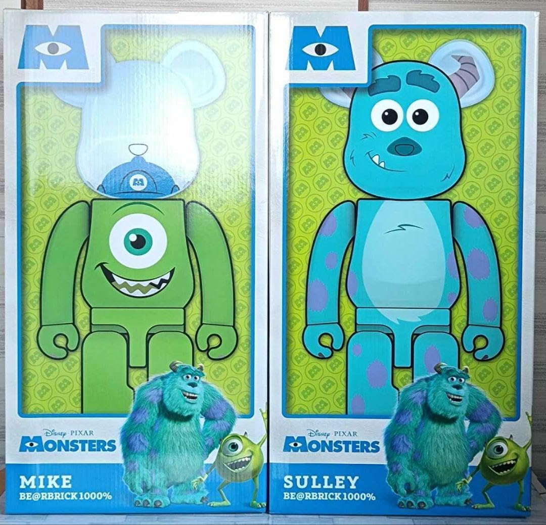 BE@RBRICK ベアブリック サリー マイク 100% & 400% メディコムトイモンスターズベアブリック サリー マイク100% & 400%