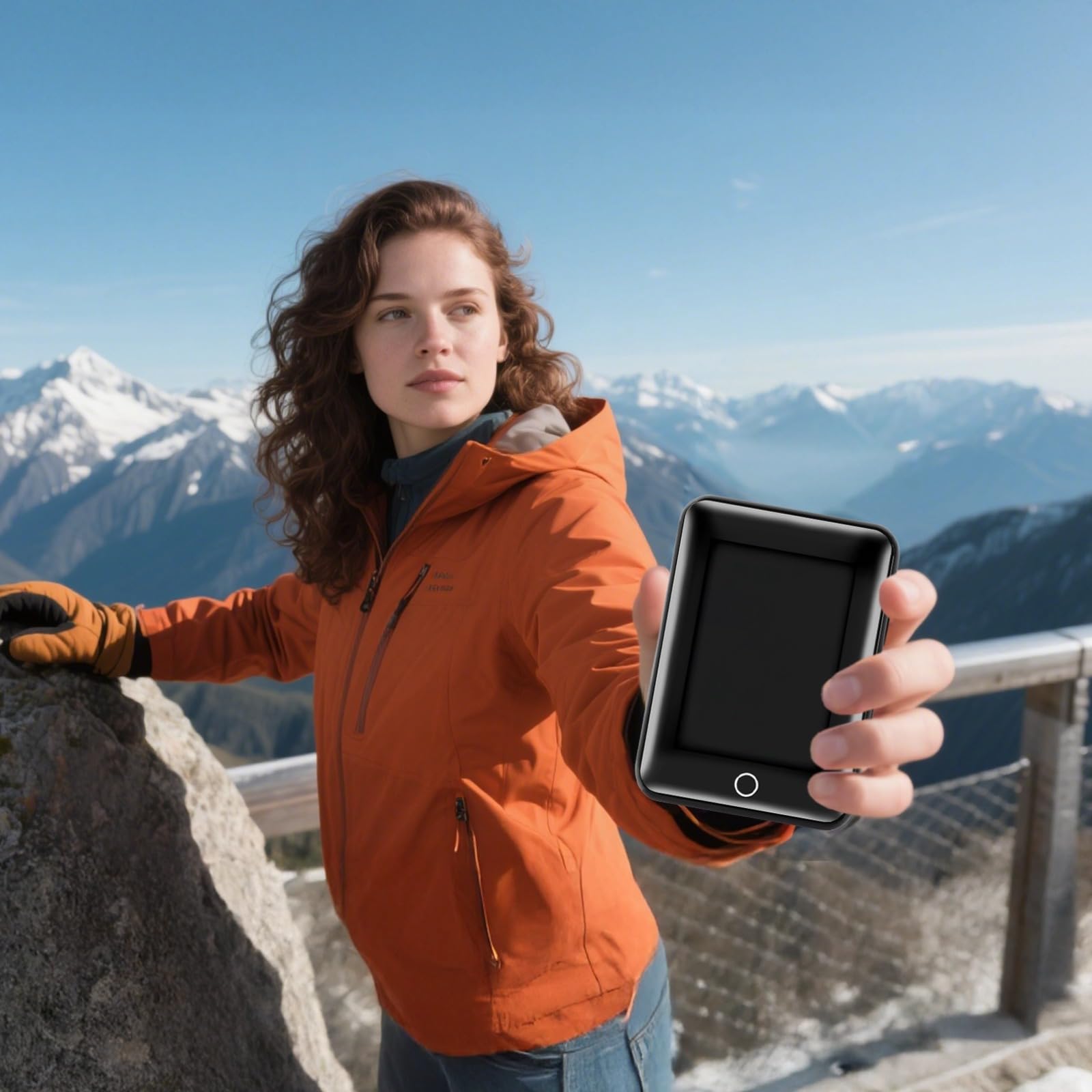 Lettore MP3, touchscreen portatile con wireless, corpo in metallo da 32 GB, MP3 a schermo intero con lettura e-book per studenti e viaggiatori
