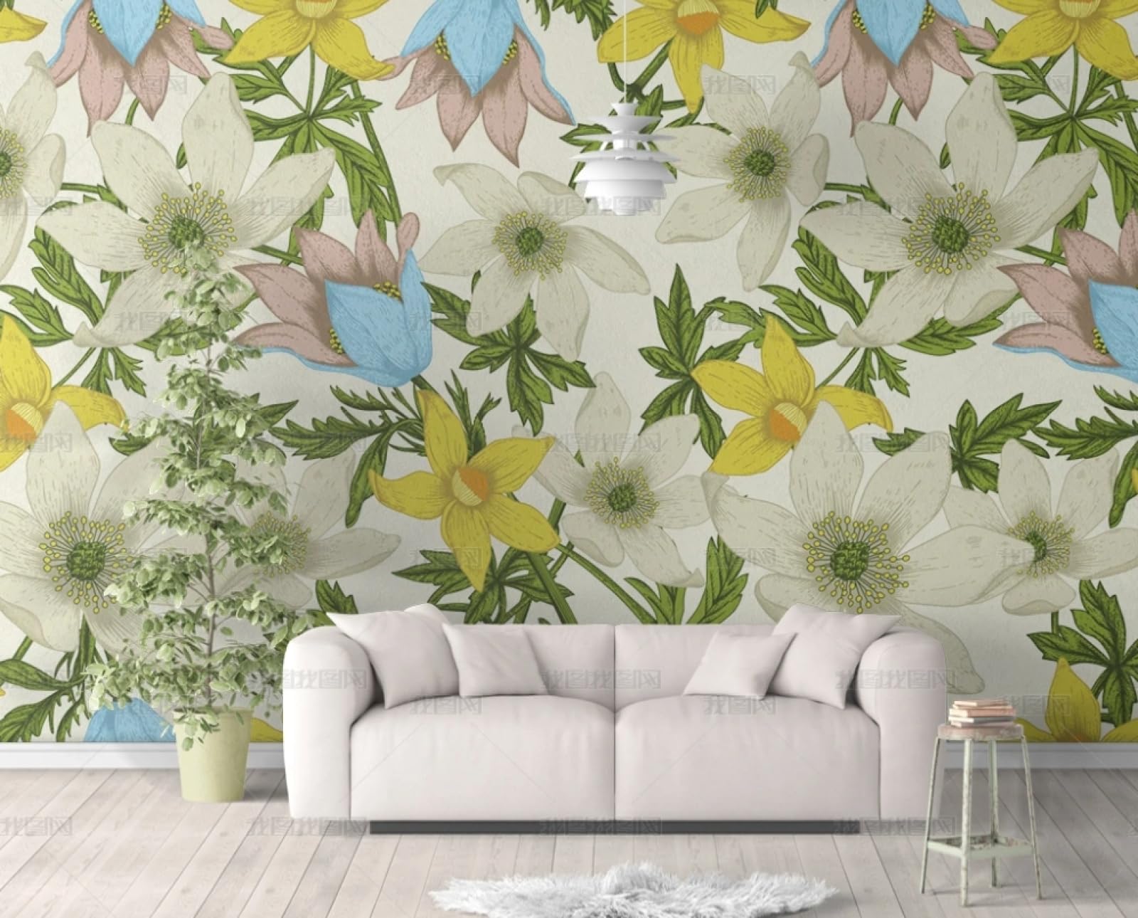 Papier peint autocollant pour masquer les défauts des meubles et murs de chambre