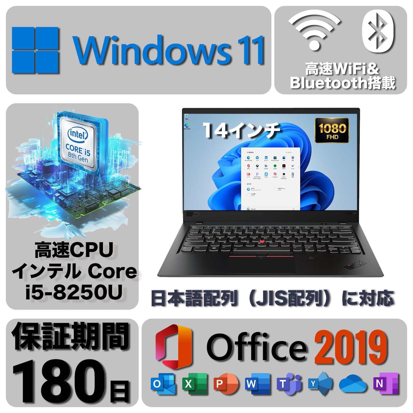 Amazon.co.jp: ノートパソコンレノボ ThinkPad L580 15.6インチ 第8 