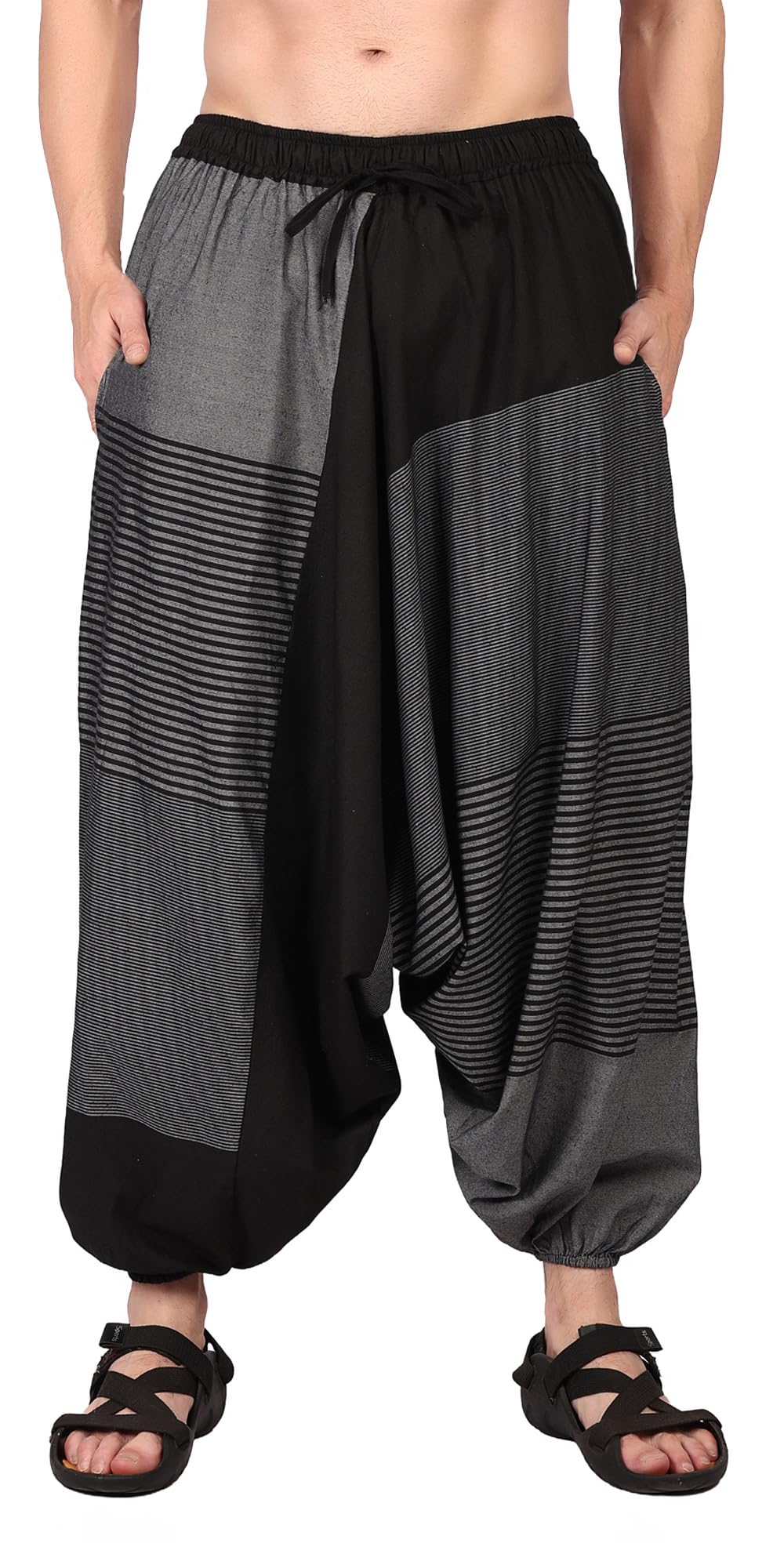 Men Women Cotton Summer Loose Baggy Hippie Boho Gypsy Harem Pants