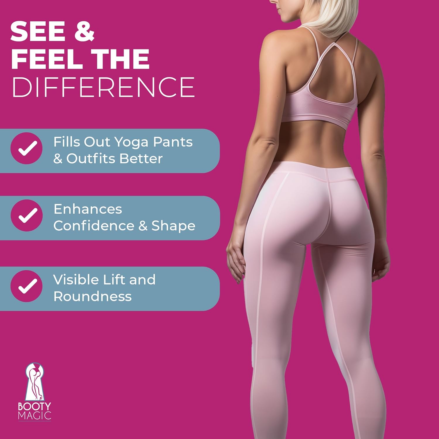 Butt Enhancement Cream - 6.8oz Butt Cream for Bigger Butt, Booty Cream Bigger Booty with Maca Root Extract, Pueraria Mirifica, Aloe Vera for Volume, Roundness and Softness