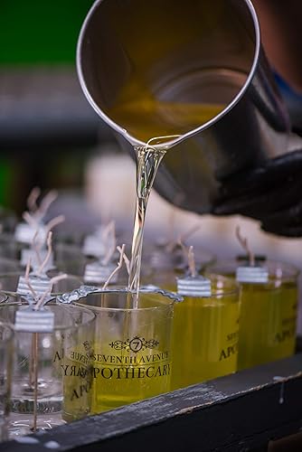 Miniatura 7 de Vela perfumada 100% de soja de alta calidad, té blanco + higo, 11 onzas de peso neto. Tarro de vidrio, larga duración de más de 65 horas de tiempo