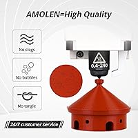 Vista 3 de AMOLEN Filamento PLA para Impresora 3D, Filamento PLA Rojo Ladrillo Mármol 1.75mm, Filamento PLA para Impresión 3D Piedra Mágica, Carrete de 1kg