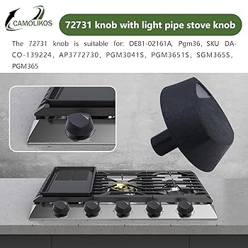 Amazon.com: dacor Stove top knobs 72731 Knobs with Light