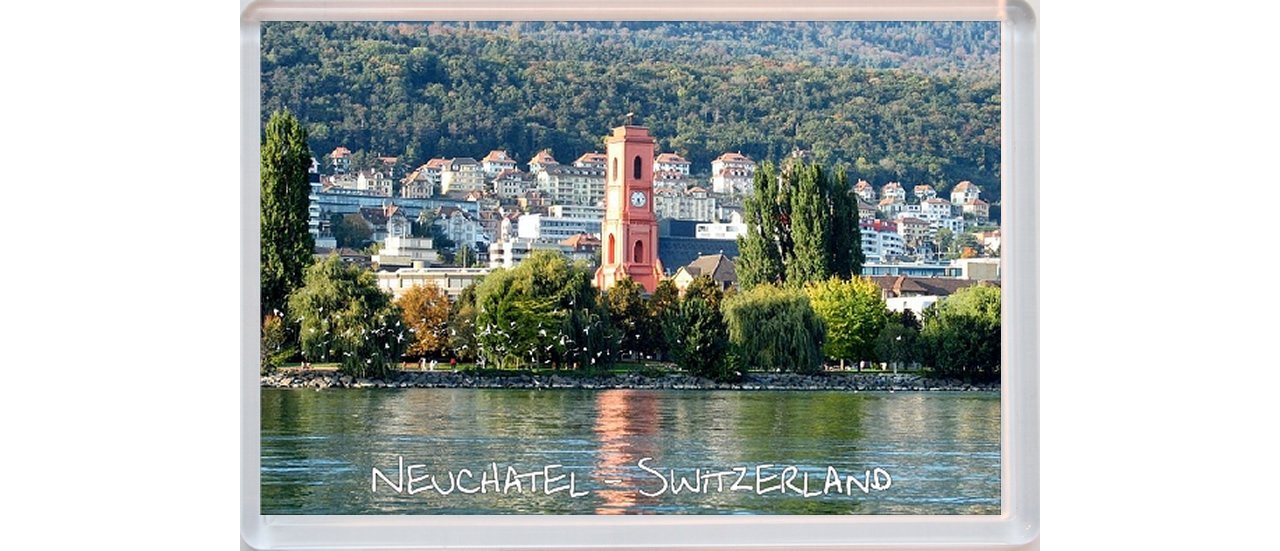 Baked Bean Store Neuchatel - Switzerland - Jumbo Fridge Magnet