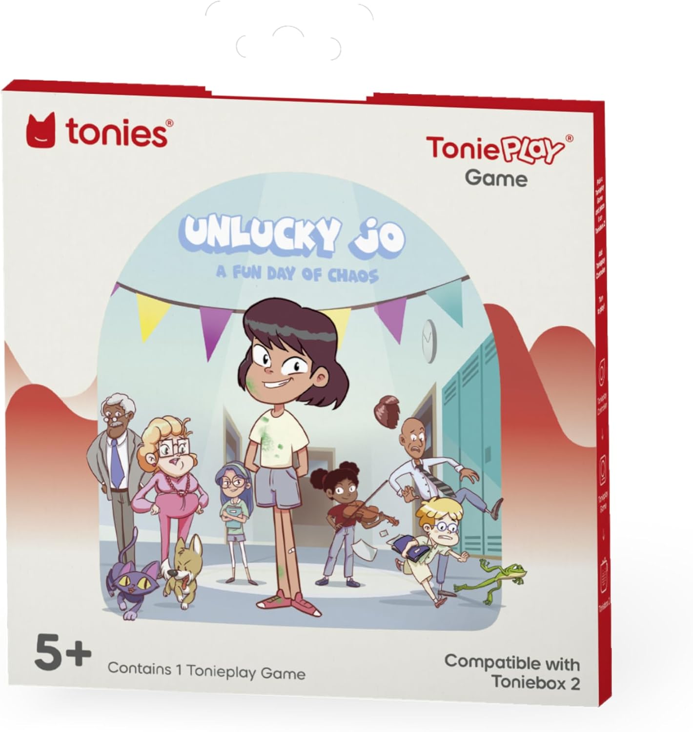 Tonies Unlucky Jo: A Fun Day of Chaos Tonieplay Story Game [Requires Toniebox 2 & Controller]