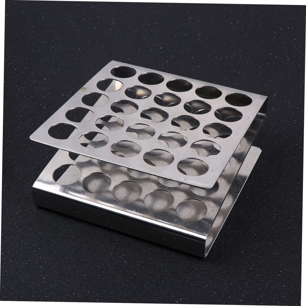 Anneome 3pezzi Provette Inossidabile Z-shaped Per Laboratori Scolastici e Accessori La Conservazione Dei