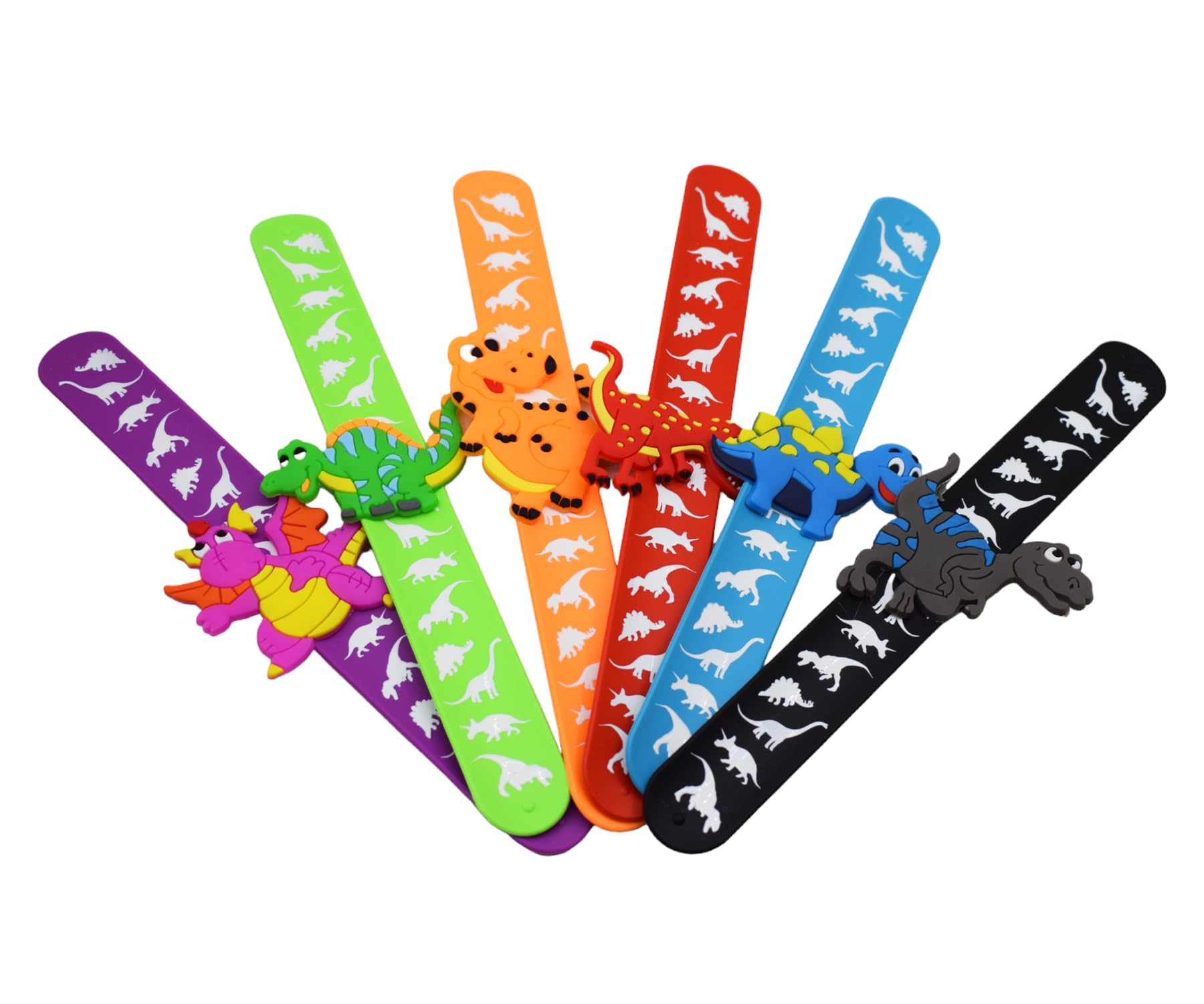 Asera Dino Theme Cartoon Slap Band Bracelets Silicone Wristbands Party Supplies Kids Party Favors Decor Novelty Toy School Prize Gifts Children Goodie Bag Fillers (Dino 6 Pcs) (B0C9LMHBS2) Amazon Price History, Amazon Price Tracker