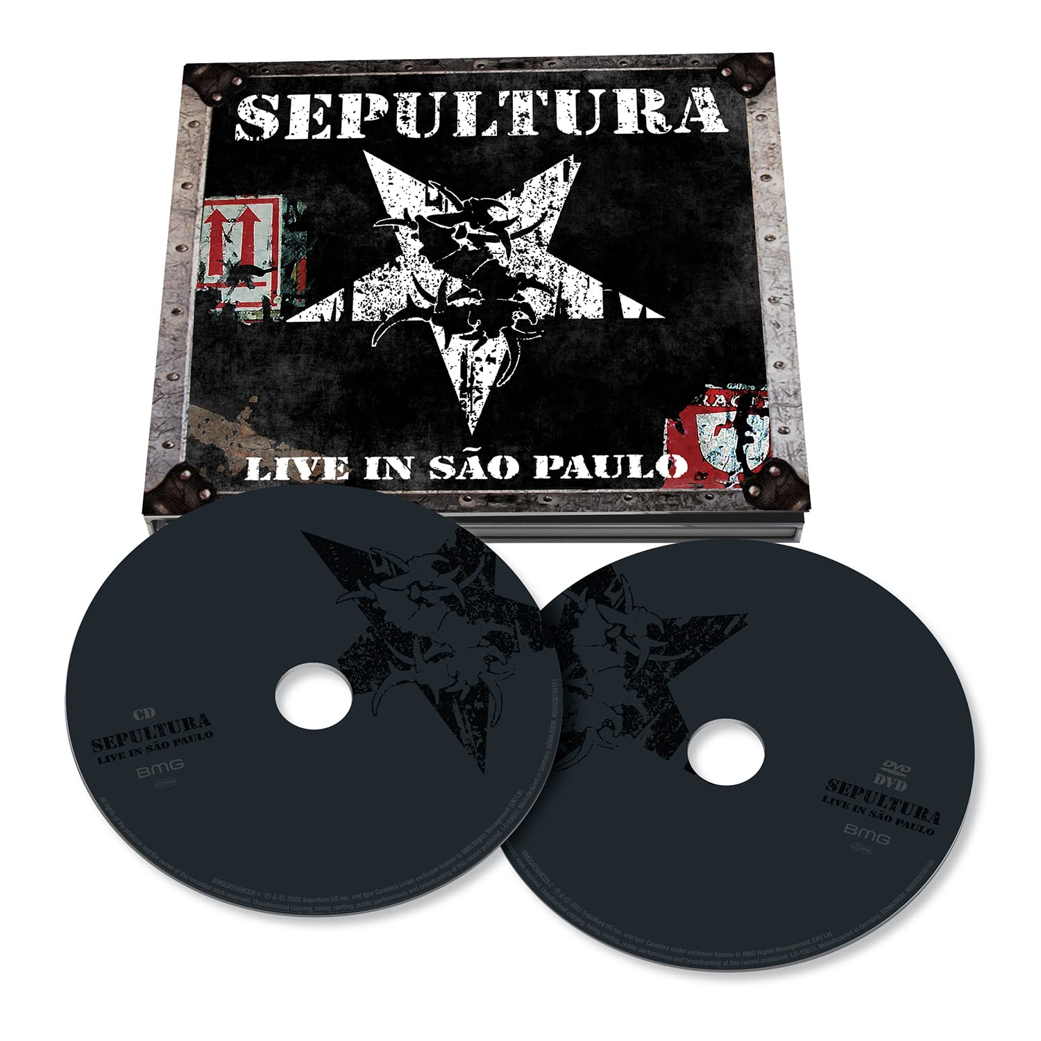 Sepultura - Live in São Paulo (BMG) 2CD/DVD Album