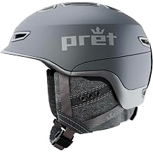 PRET Vision Ski & Snowboard Helmet | MIPS Protection | Level C Adjustable Ventilation | Ripcord360 Fit System