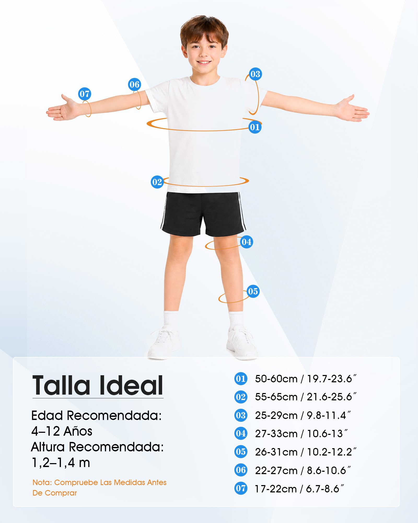 Conjunto de Protección para Niños Conjunto de Protectores Motocross Bicicleta de Montaña Armadura de Pecho con Codo de Rodilla Ajustable Amortiguador Transpirable para Bicicleta