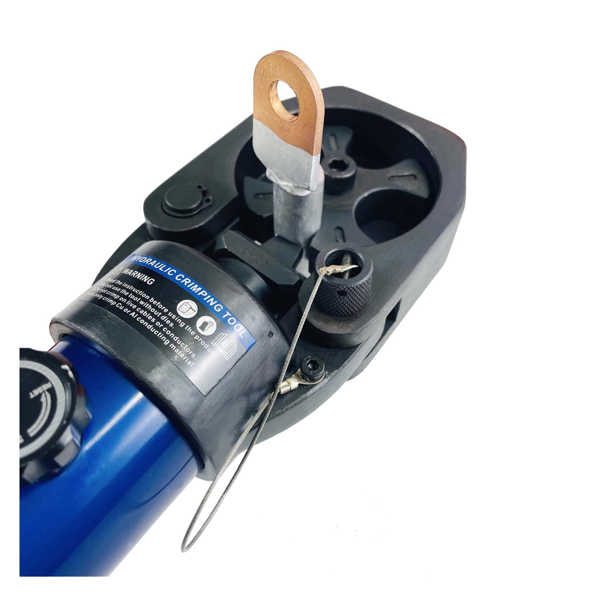 Wcięcie hydrauliczne narzędzia do zaciskania szczypce do zaciskania, 16-150mm2 KDG-150A fajka wodna aluminiowo-plastikowe szczypce zaciskowe do rur Naciśnij narzędzie Dopasuj