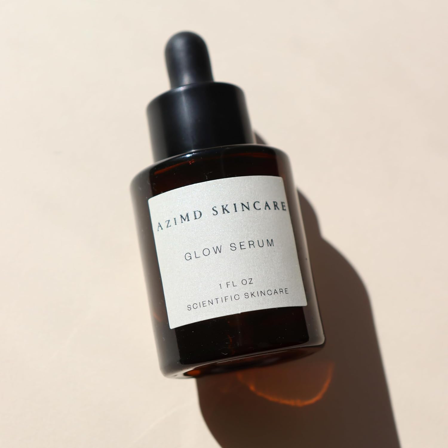 AziMD Skincare Glow Serum | 20% Vitamin C Complex with Tetrahexyldecyl Ascorbate | Brightens, Reduces Wrinkles, Supports Microbiome | Stable, Non-Irritating Formula for Acne-Prone & Sensitive Skin