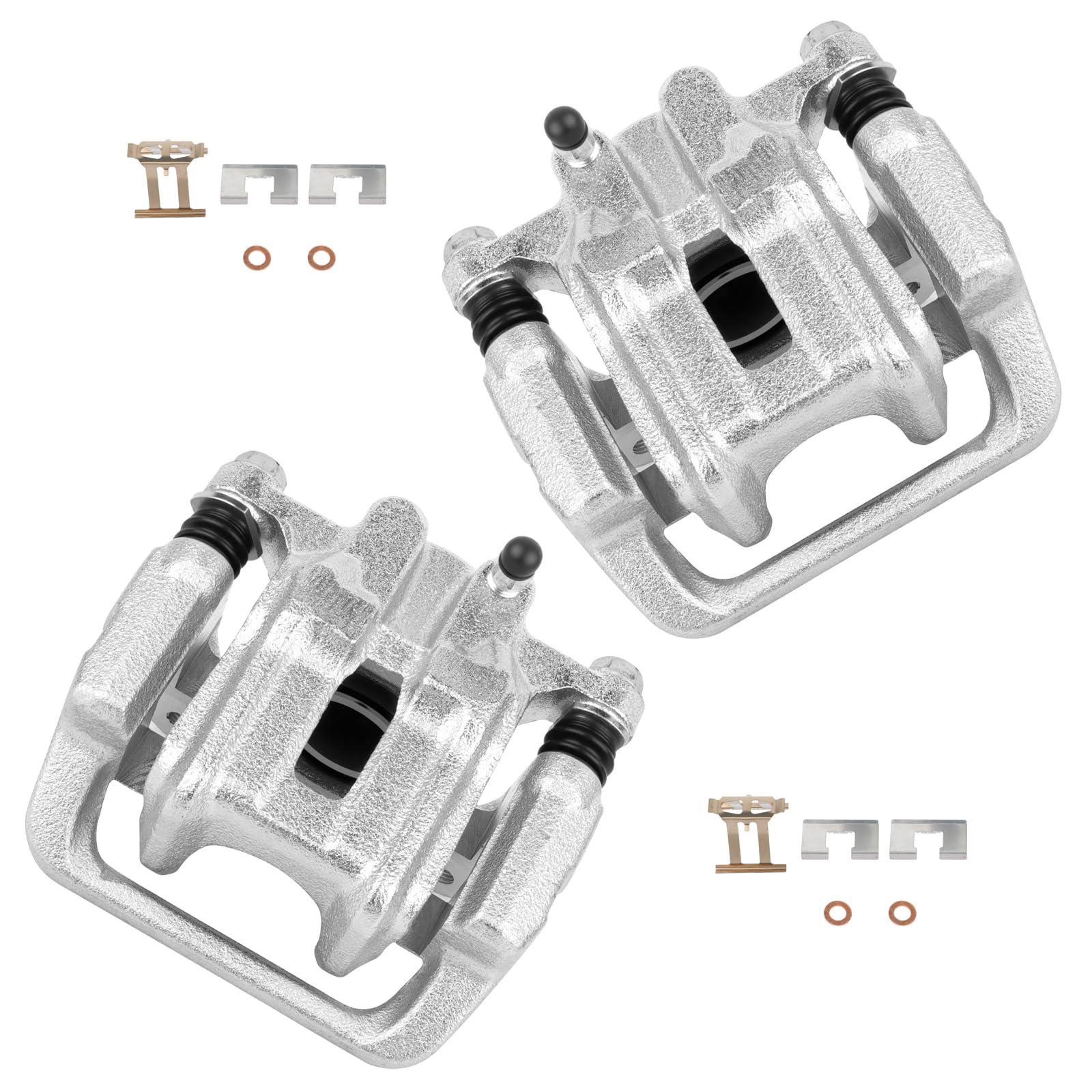 Photo 1 of cciyu 19-B2589 19-B2588 Rear Left & Right Brake Calipers With Bracket For Acura For CL 2001-2003,For Acura For TL 1999-2008,For Honda For Element 2003-2011