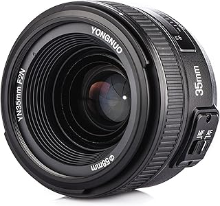 YONGNUO YN35mm F2N 単焦点レンズ ニコン Fマウント フルサイズ対応 広角 標準レンズ