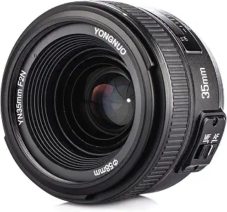 YONGNUO Nikon YN35mm F2N 単焦点レンズ ニコン Fマウント フルサイズ対応 広角 標準レンズD5系列、D4系列、D850、D810系列、D800系列、D750系列、D700、D610、D600、D500、D300系列、D7500、D7200、D7100、D7000、D5600、D5500、D5300、D5200、D5100、D5000、D3400、D3300、D3100など...に対応