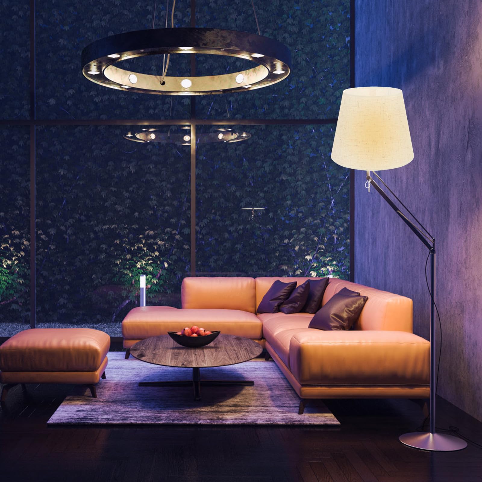 Stoff Lichtabdeckung für Wandlampe und Wandleuchte, Einfacher Lampenschutz
