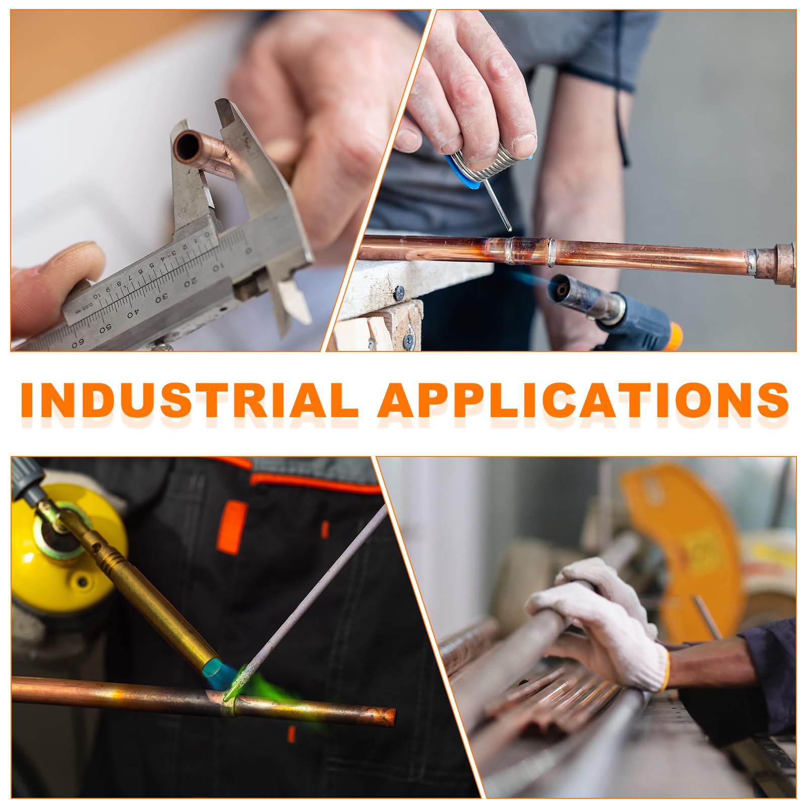sourcing map Kupfer-Rundrohr, 8 mm Außendurchmesser x 1 mm Wandstärke x 410 mm Länge, reines Kupferrohr, nahtloses Metall, gerades Rohr für Heimwerker, Handwerk, Industrie, Bau