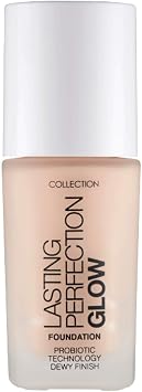 Collection Cosmetics Lasting Perfection Glow Foundation, Medium to Full Coverage, 27ml, Extra Fair