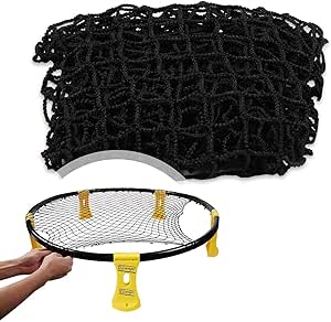 Mookis Blinngoball Outdoor Game Set Team Games Set bestaande uit speelnet, 3 ballen, trekkoord, ballenpomp met 1 naald en handleiding en meer