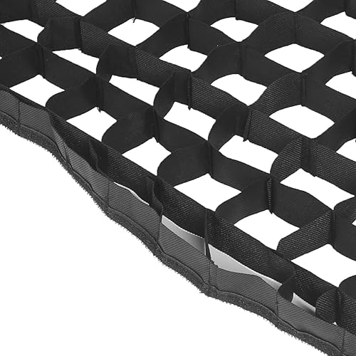 Miniatura 8 de 19.7x27.6 in Softbox Cellular Grid Para 19.7x27.6 in 4 Caja de luz suave de la esquina, Softbox plegable Malla de rejilla celular para fotografía de