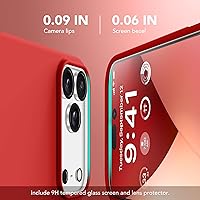 Vista 1520 de GONEZ Funda de silicona para iPhone 15 Pro Max, compatible con Magsafe, protector de cámara + protector de pantalla, forro de microfibra suave Negro