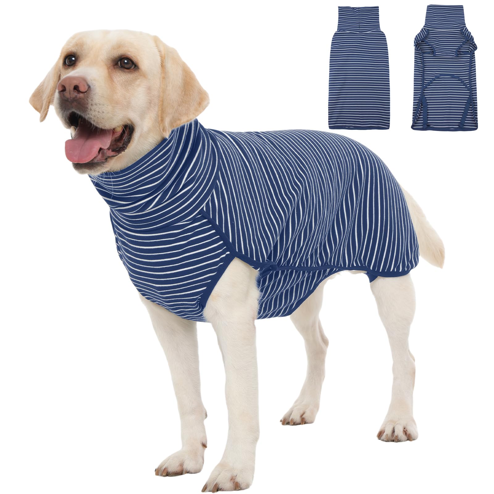 Hjyokuso Dog Fleece Vest Sweater Stretch Sweatshirt, Warm & Lightweight Pullover Pajama Coat - Image 3