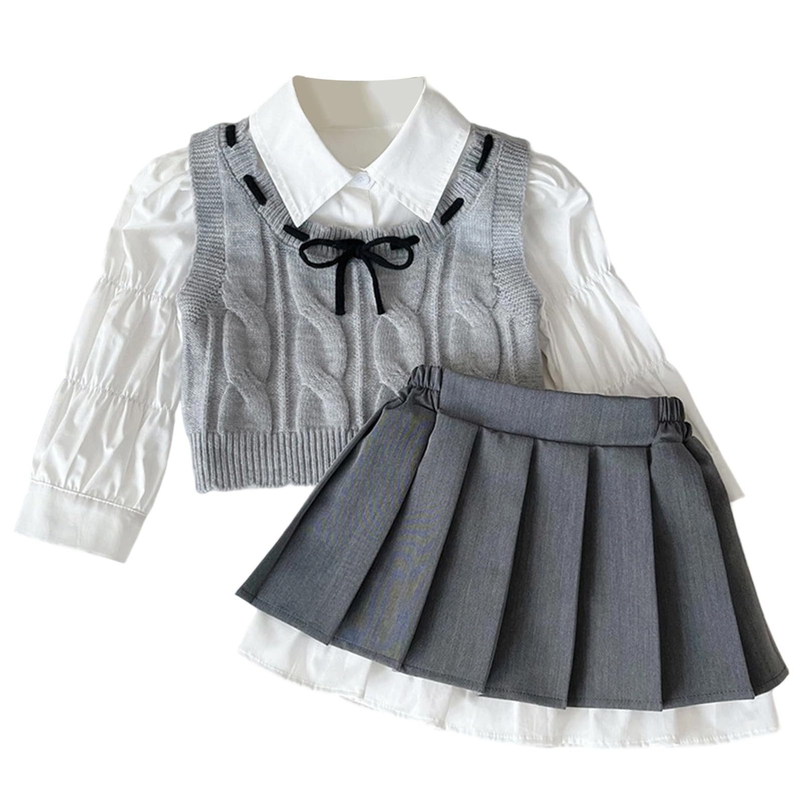 Genérico Ropa infantil para niñas,bonito traje deportivo Conjuntos de Pantalones y Camisetas niñas Moda Ocio dos Piezas Conjunto deportiva informal dulce a la bebé niña