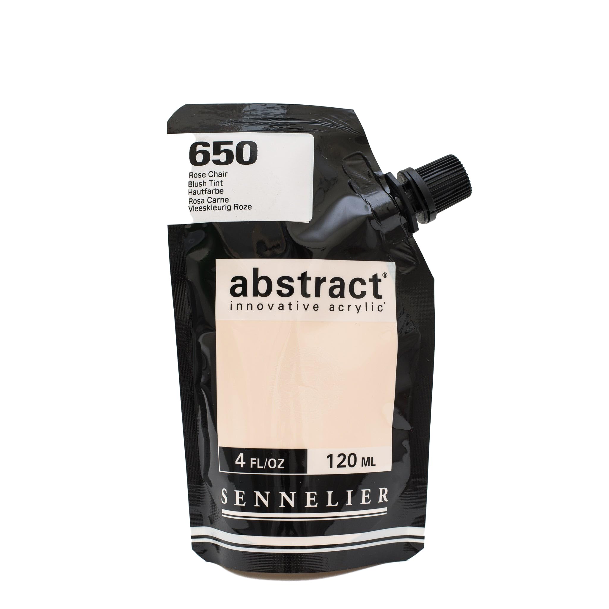 Sennelier 650 Acrylic Color Abstract 120 ml Pink Flesh
