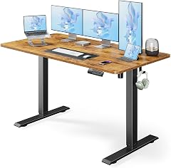 Marsail Electric Standing Desk Adjustable Height Stand up Desk 55 x 24 Inches Sit Stand Home Office Desk