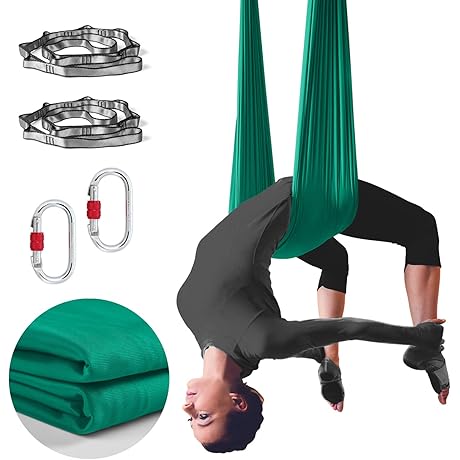 Low Stretch Aerial Yoga Hammock Kit