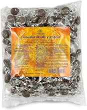 Propol-Mel - Coffee and Propolis Candy 500g | Sugar Free | Gluten Free | Handmade Spain | Oral and Throat Care | Intense Coffee and Propolis | For Bad Breath