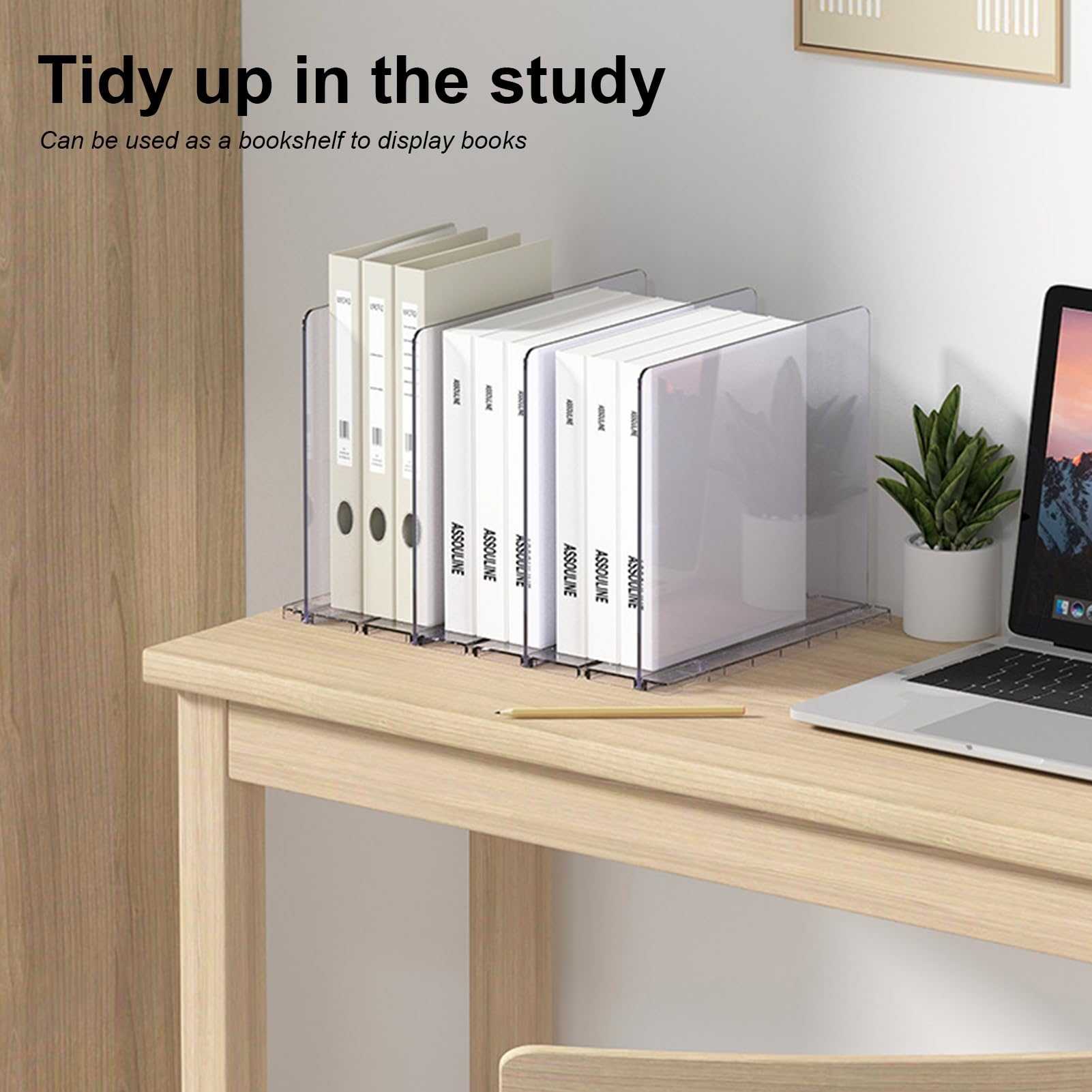 Set 8 Divisori Per Ripiani In Acrilico - Organizzatore Armadio, Regolabili, Senza Utensili - Foto 10