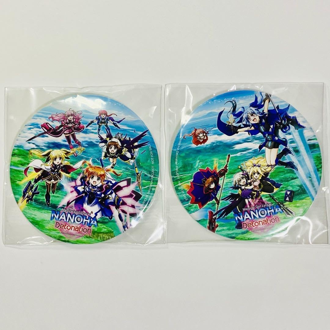 Amazon.co.jp: 魔法少女リリカルなのは Detonation 特典 缶バッジ
