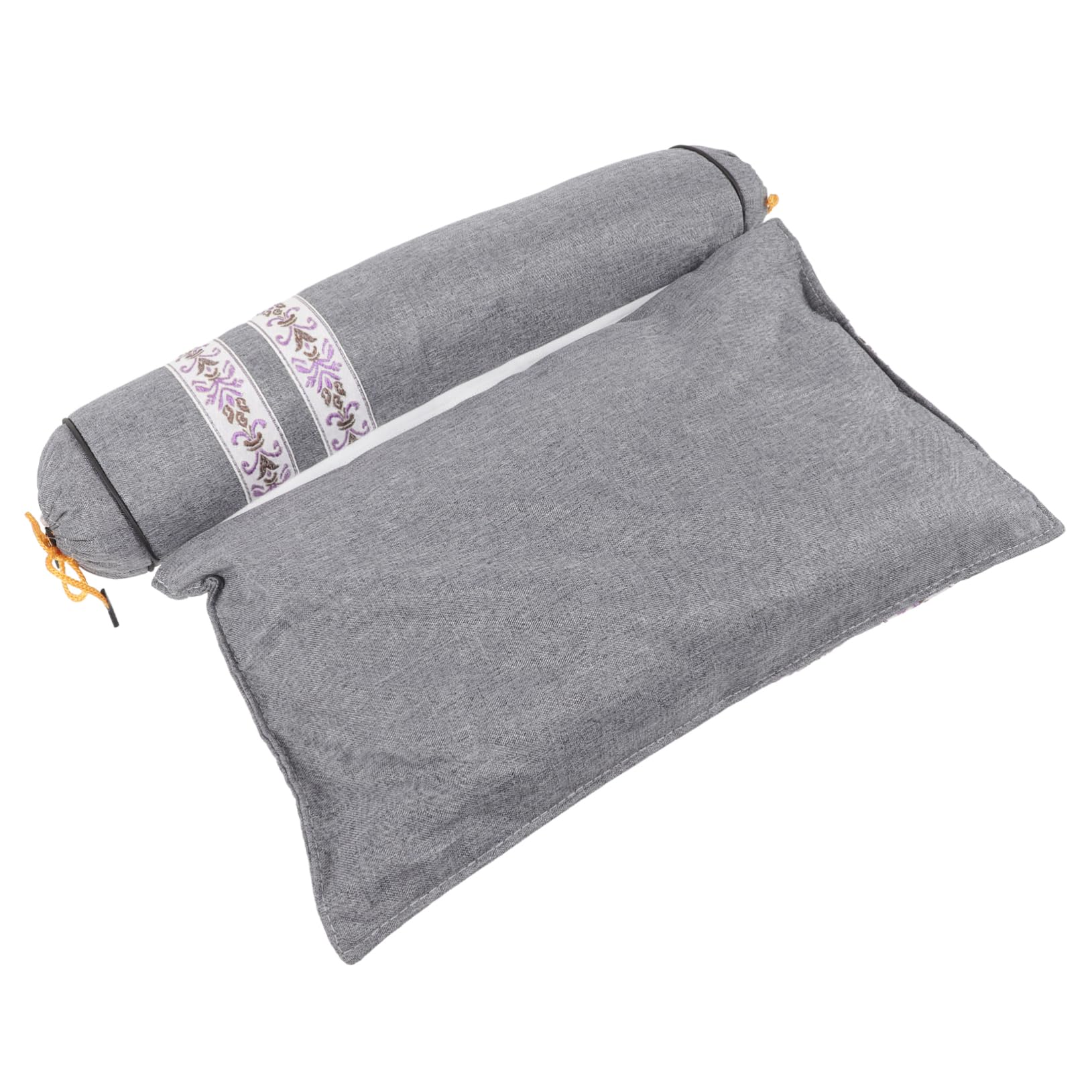 PRETYZOOM Almohada Inteligente Rollo de Cuello para Dormir, Almohada Cervical de Tela Transpirable y Ligera, Adecuado para Cuello y Espalda en Casa o Avión