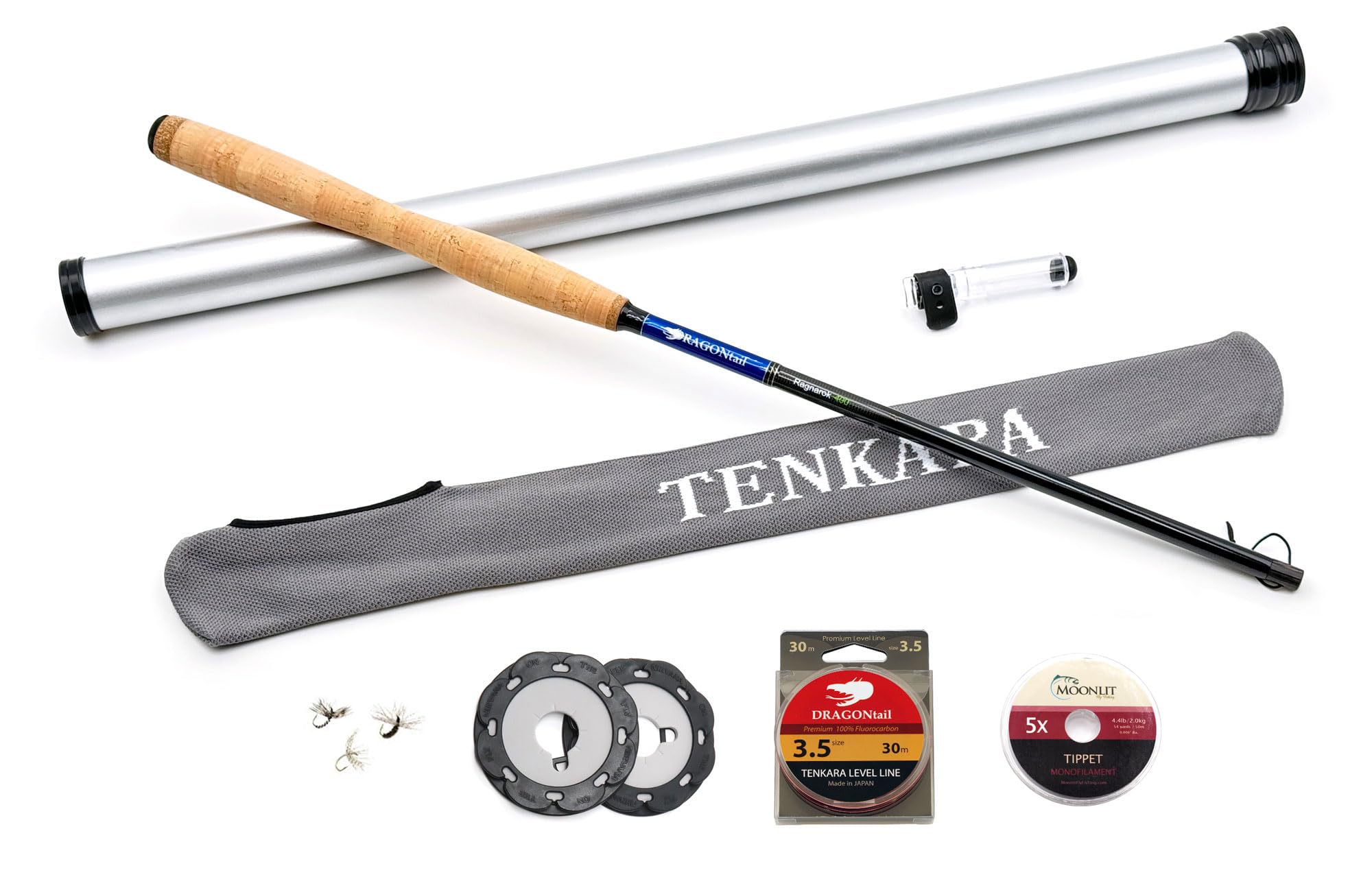 DRAGONtail Tenkara - Ragnarok 400 Tenkara Rod w/Level Line Kit