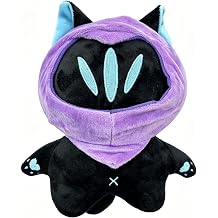 Valorant Shadow Cat Plush Collectible, 3-Eye Design