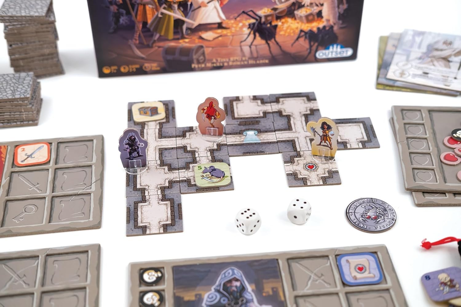 Outset Media Catacombs of Karak Role Playing Board Game, 27 cm x 27 cm x 0.1 cm - Image 2