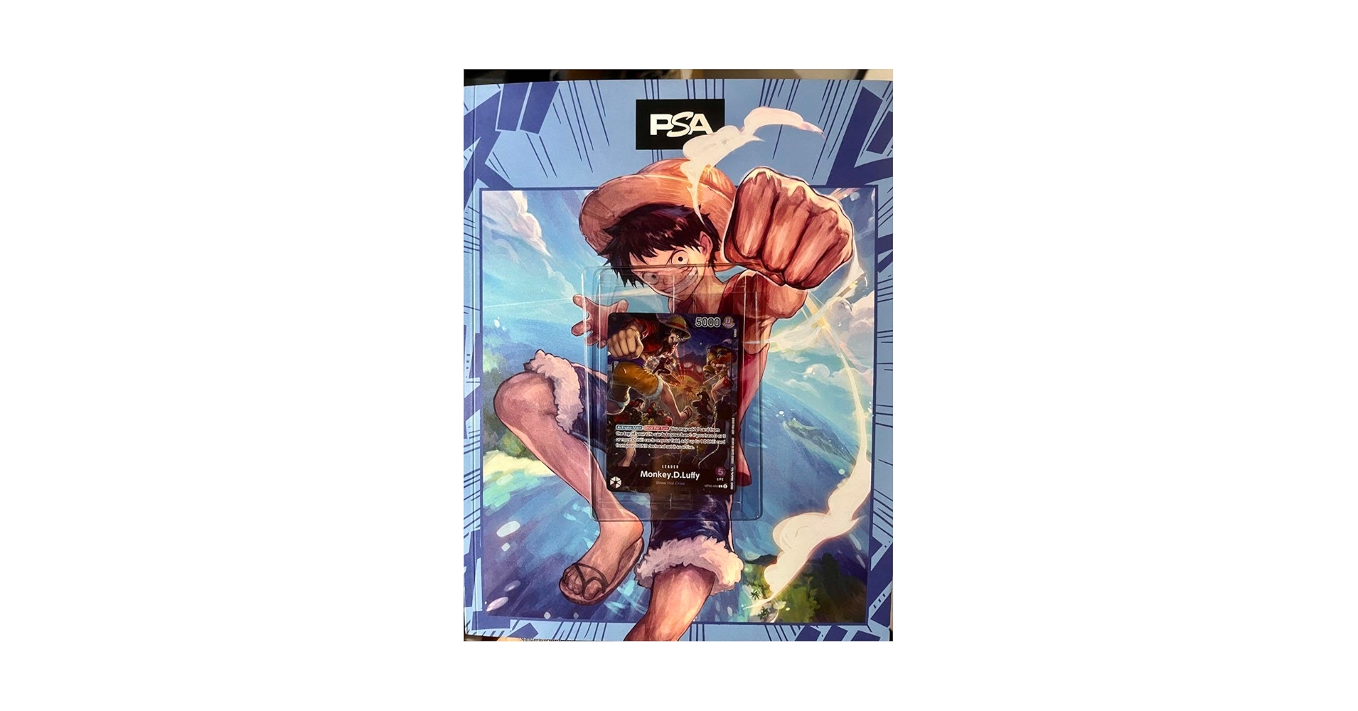 ルフィ PSA コラボ マガジン シリアル 1000冊限定 ワンピースカード Amazon.co.jp: ルフィ PSAマガジン プロモ ワンピースカード