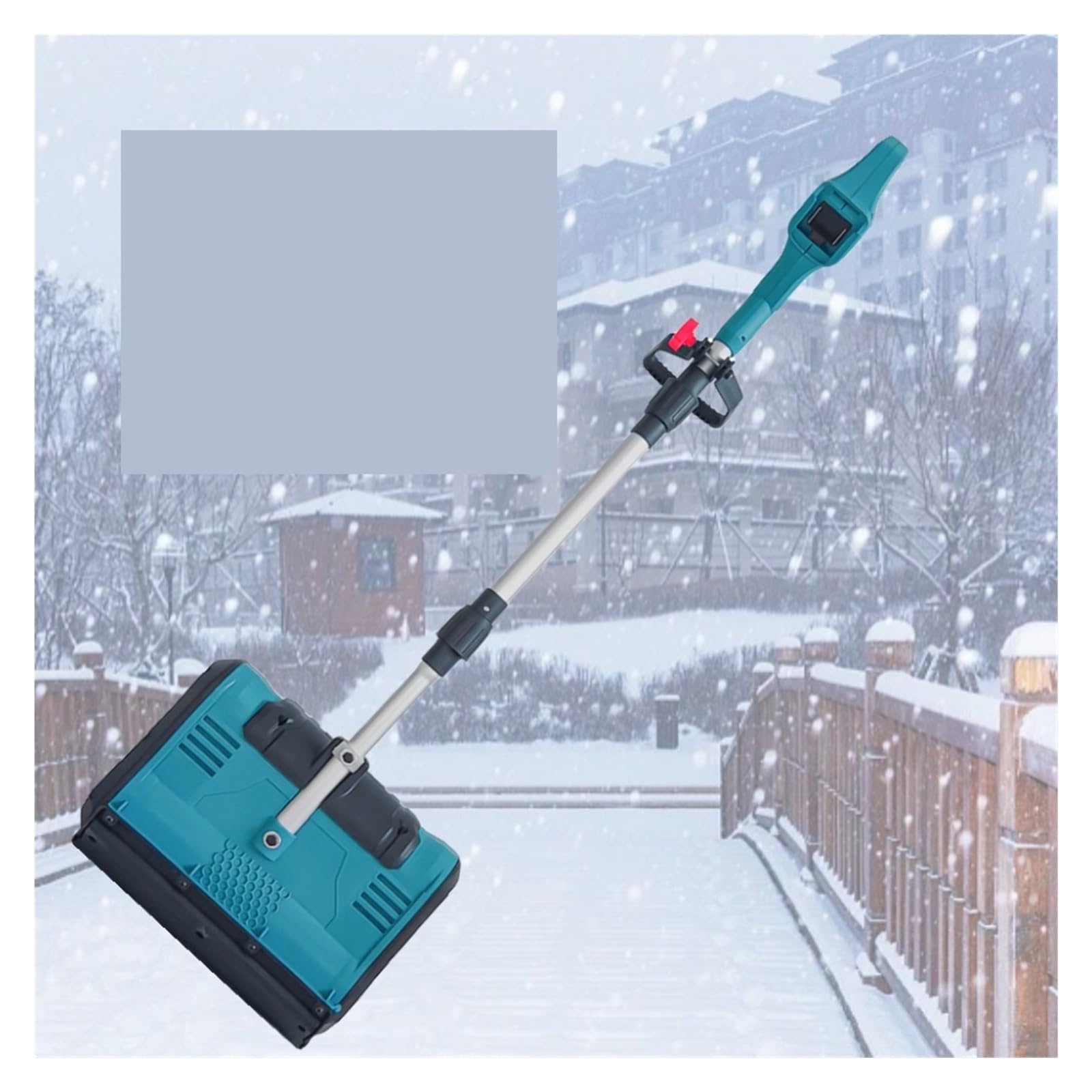 Elektryczna Odśnieżarka 310MM Bezszczotkowy Elektryczny Pług Do Śniegu, Ręczny Zamiatarka, Bezprzewodowe Narzędzie Czyszczenia Ogrodu, Akumulator 18 V Wydajne Odśnieżanie