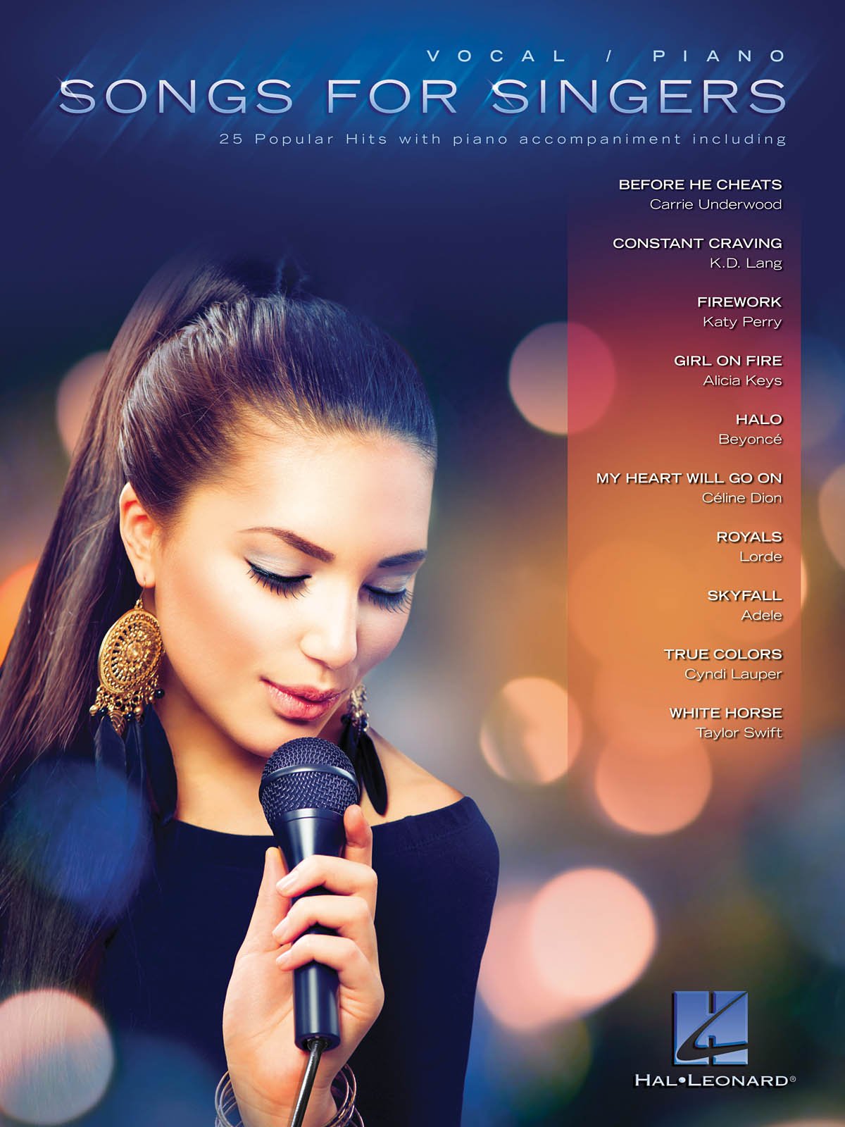 Songs for Singers: 25 Popular Hits with Piano Accompaniment