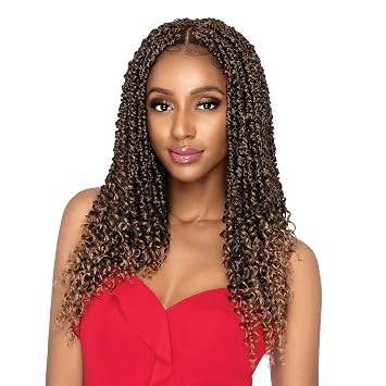 Outre Crochet Braids X-Pression Twisted Up Passion Waterwave Feed Twist 18" 2T1B/350