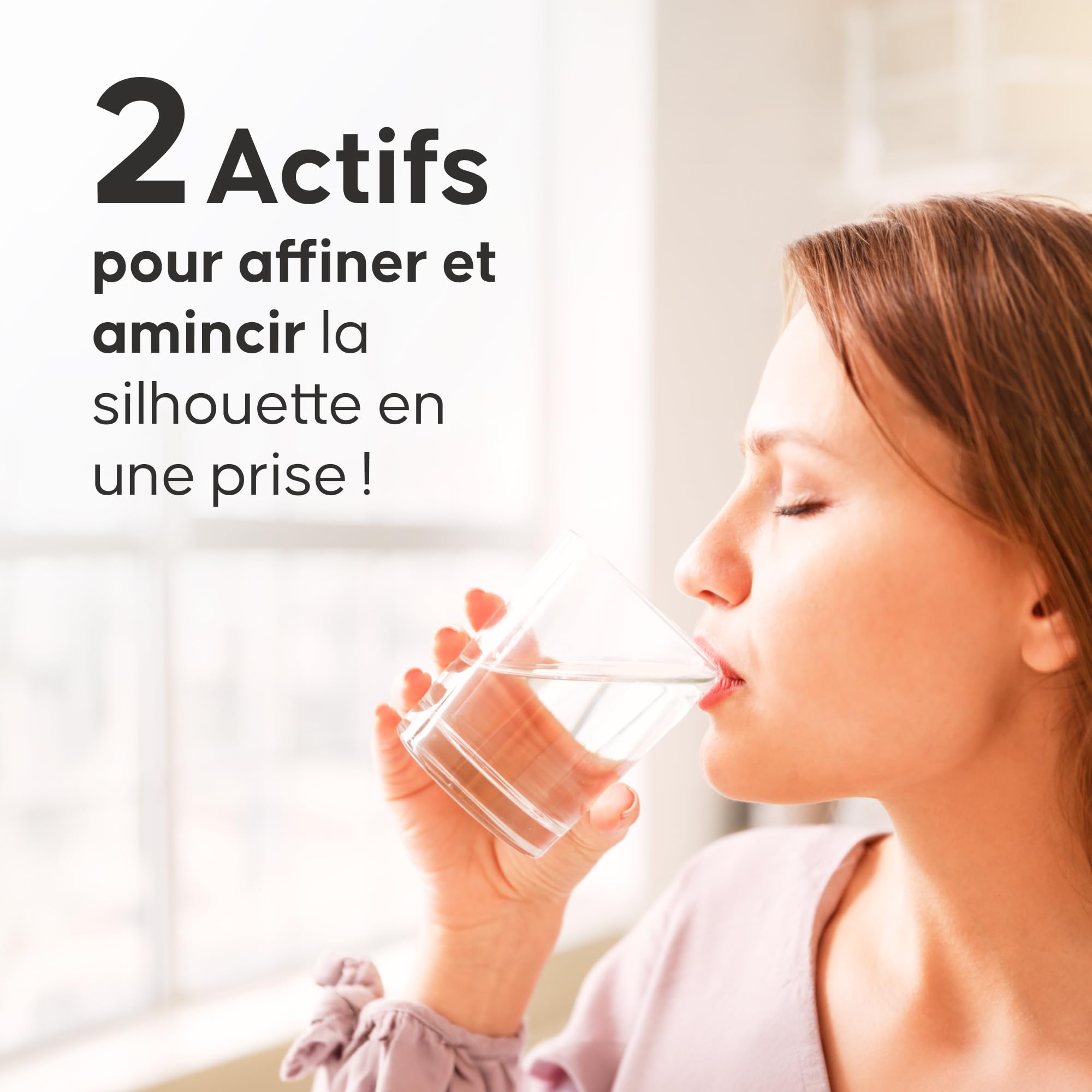 Gélules Coupe-Faim Naturelles Cellublue - Prolonge la sensation de satiété - Réduit l’Appétit & les Fringales - Caroube & Fucus - Vegan, Sans Gluten & Lactose - Complément Alimentaire Perte de Poids