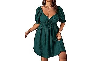 Enchanting Plus Size Sun Dress for Curvaceous Beauties