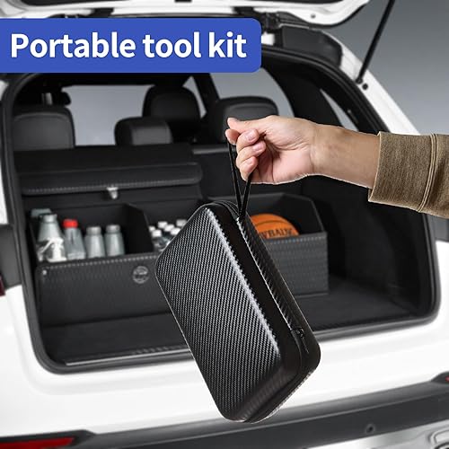 Miniatura 7 de Kit de tapones de reparación de neumáticos, con 3 tamaños de tapones de hongos, rodillo de parche de neumáticos, rueda de pulido, alicates de punta