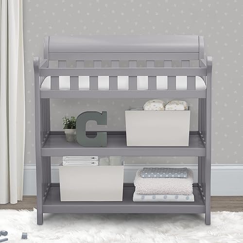 Miniatura 3 de Delta Children Eclipse - Cambiador con almohadilla, color gris